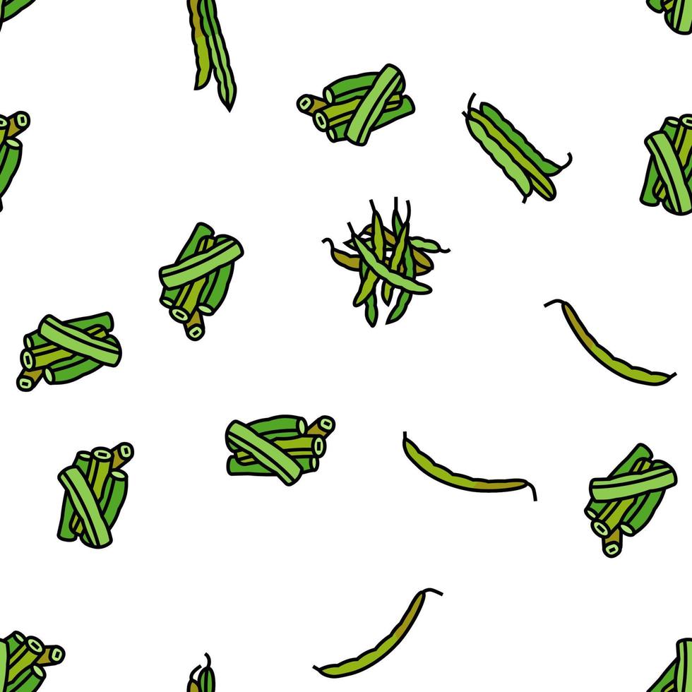 soja Boon voedsel erwt groen vector naadloos patroon