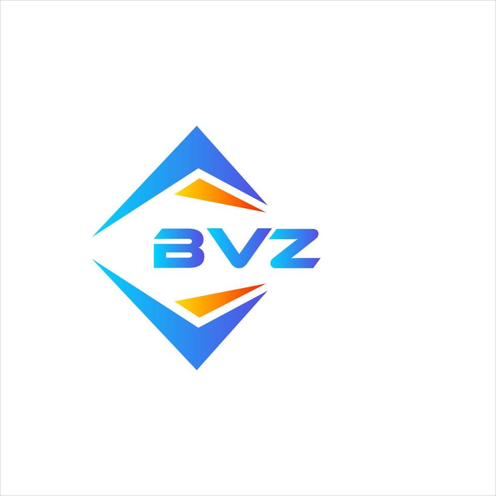 bvz abstract technologie logo ontwerp Aan wit achtergrond. bvz creatief initialen brief logo concept. vector