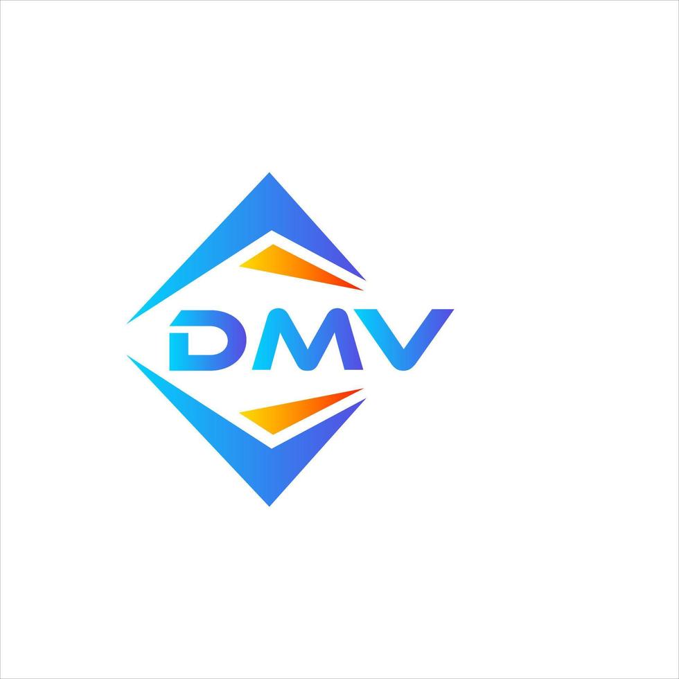 dmv abstract technologie logo ontwerp Aan wit achtergrond. dmv creatief initialen brief logo concept. vector