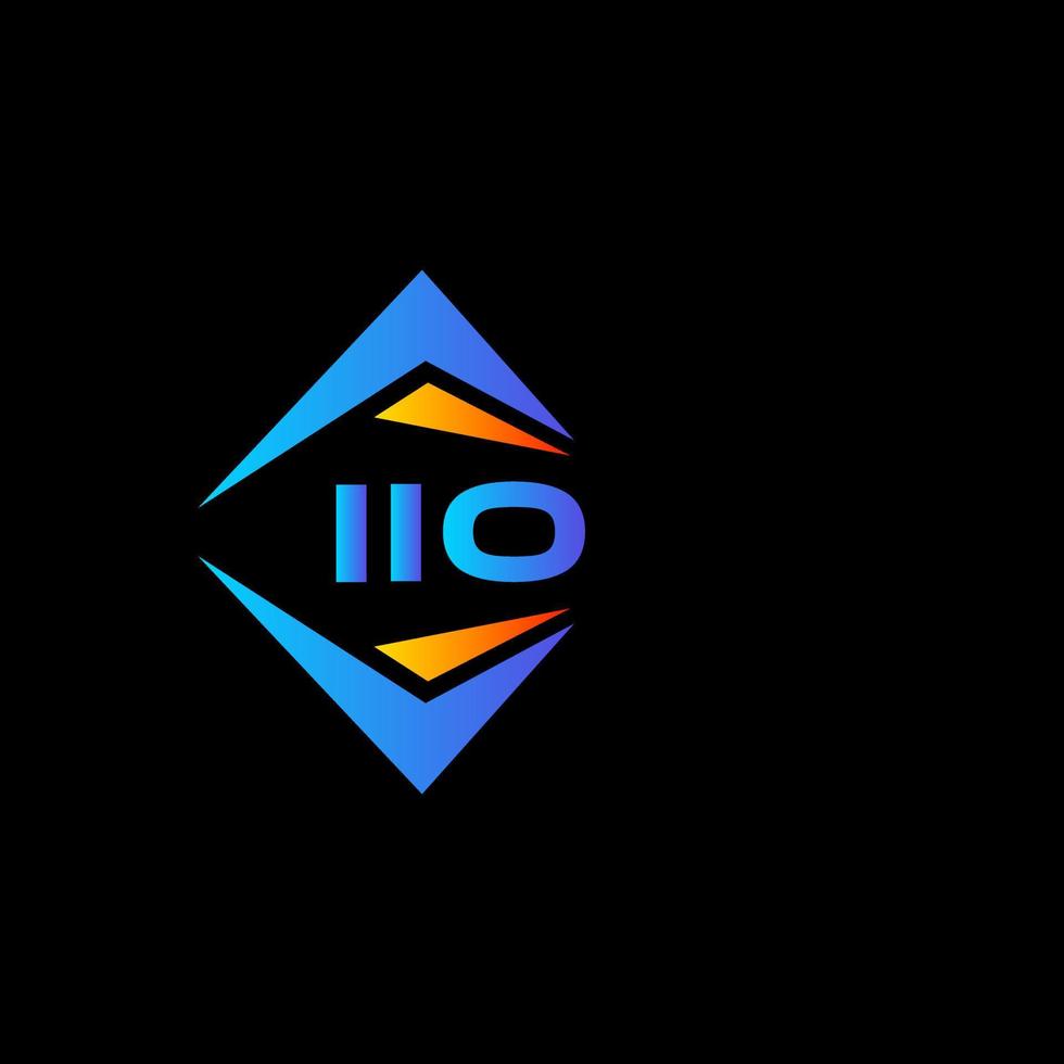 iio abstract technologie logo ontwerp Aan wit achtergrond. iio creatief initialen brief logo concept. vector