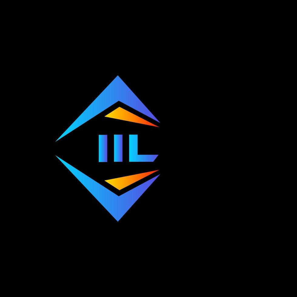 iil abstract technologie logo ontwerp Aan wit achtergrond. iil creatief initialen brief logo concept. vector