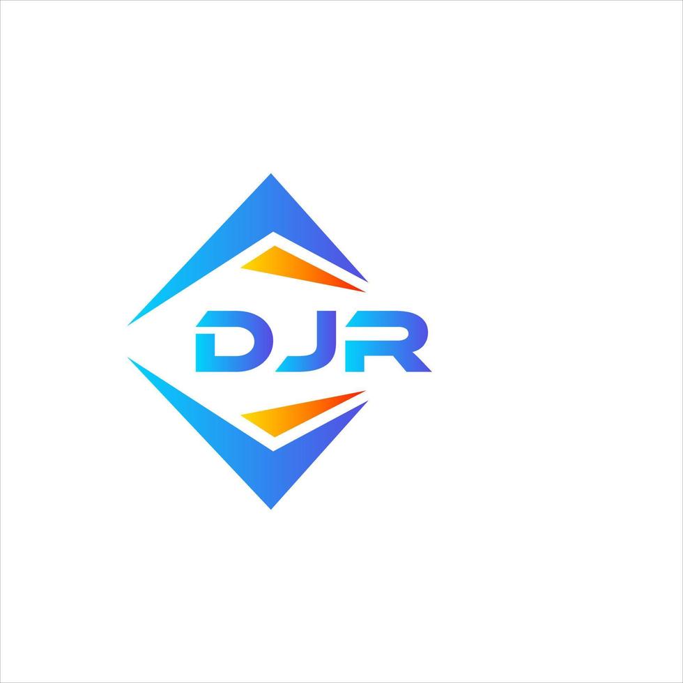 djr abstract technologie logo ontwerp Aan wit achtergrond. djr creatief initialen brief logo concept. vector