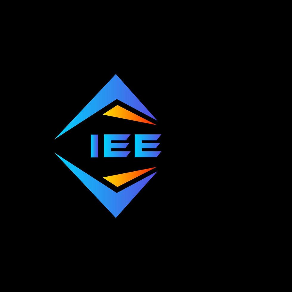 iee abstract technologie logo ontwerp Aan wit achtergrond. iee creatief initialen brief logo concept. vector