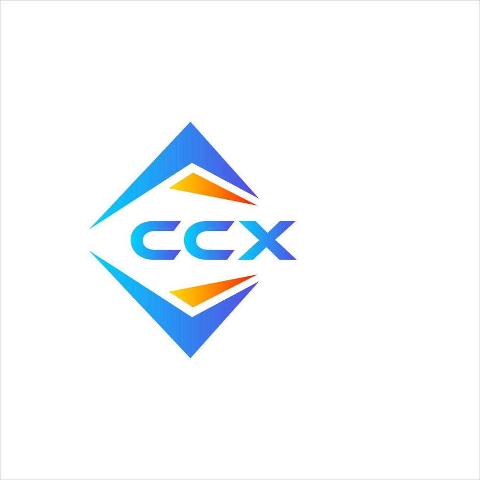 ccx abstract technologie logo ontwerp Aan wit achtergrond. ccx creatief initialen brief logo concept. vector