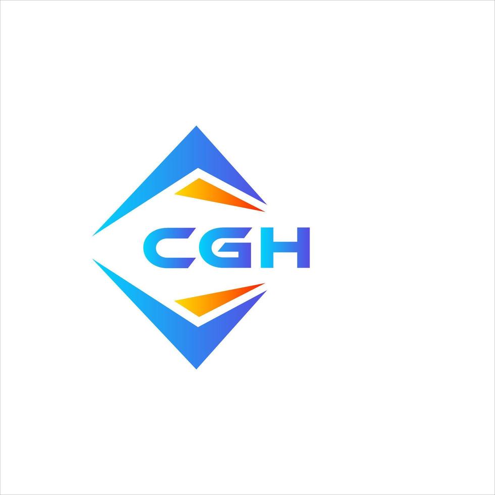 cgh abstract technologie logo ontwerp Aan wit achtergrond. cgh creatief initialen brief logo concept. vector