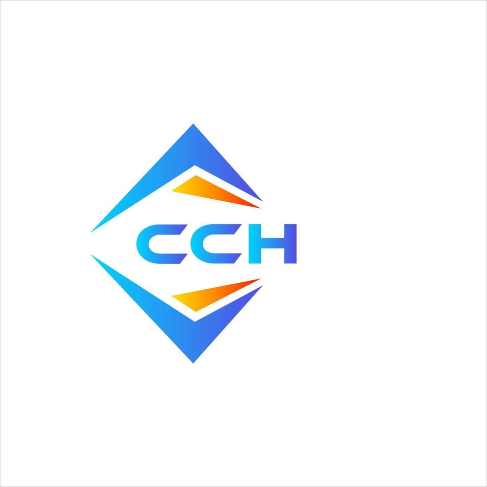 cch abstract technologie logo ontwerp Aan wit achtergrond. cch creatief initialen brief logo concept. vector