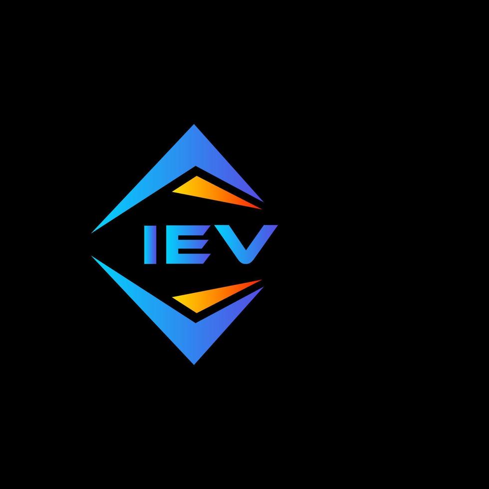 iev abstract technologie logo ontwerp Aan wit achtergrond. iev creatief initialen brief logo concept. vector