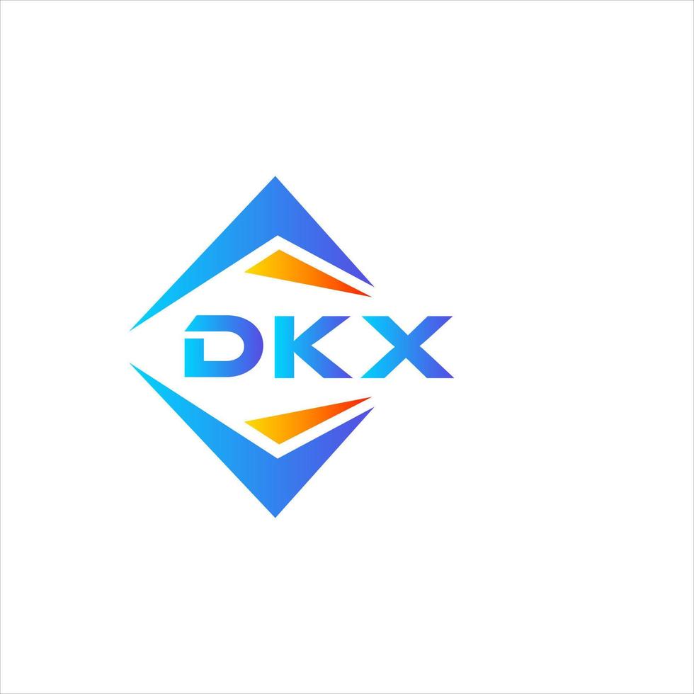 dkx abstract technologie logo ontwerp Aan wit achtergrond. dkx creatief initialen brief logo concept. vector