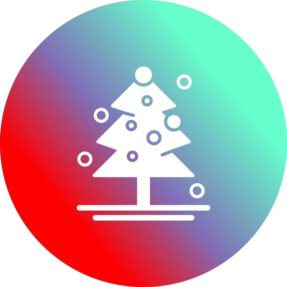 kerstboom vector pictogram