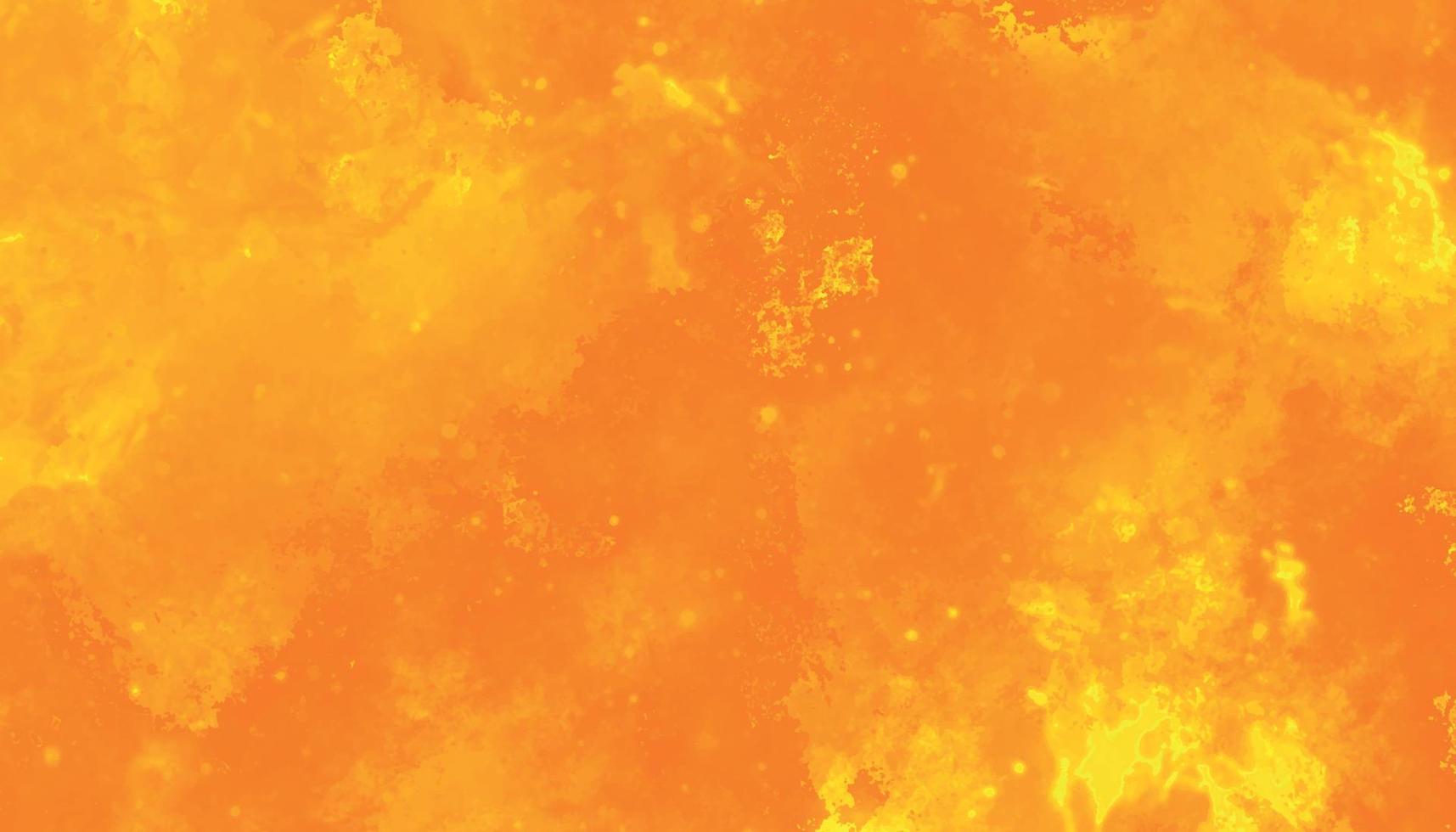 achtergrond met oranje. brand achtergrond. abstract oranje waterverf achtergrond. oranje grunge penseel structuur vector illustratie.