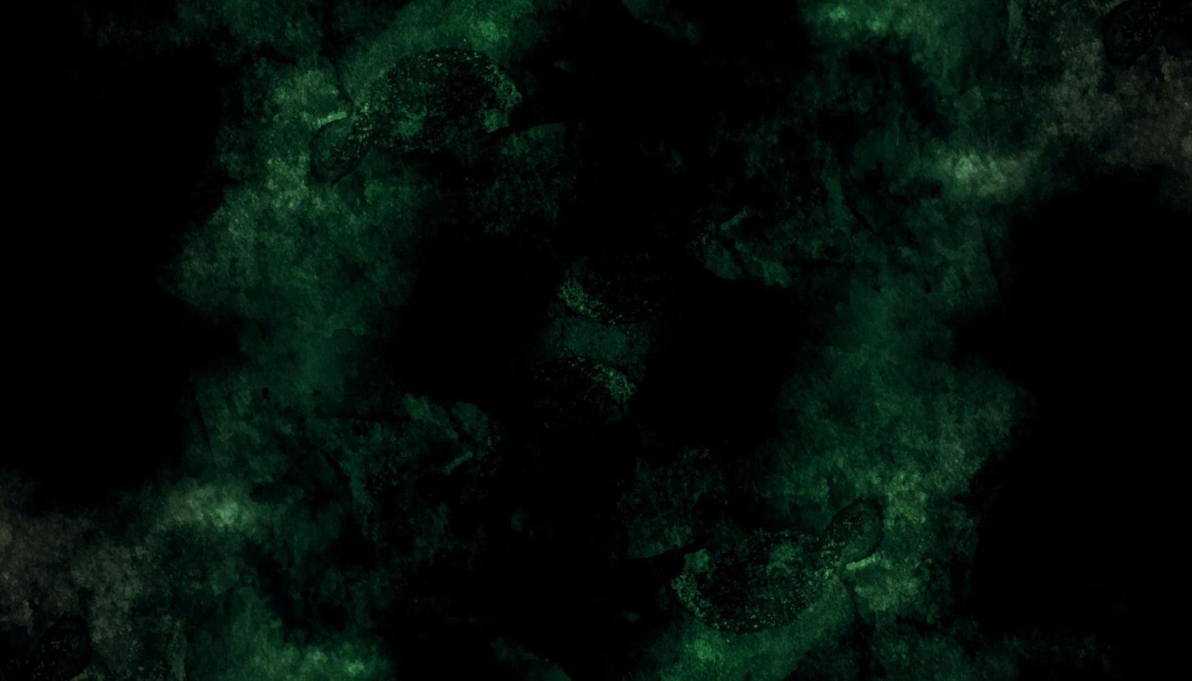 donker abstract groen steen beton papier structuur achtergrond. waterverf diep groen wijnoogst achtergrond schilderen. waterverf abstract donker net achtergrond. oud elegant overlappen. grunge textuur. vector