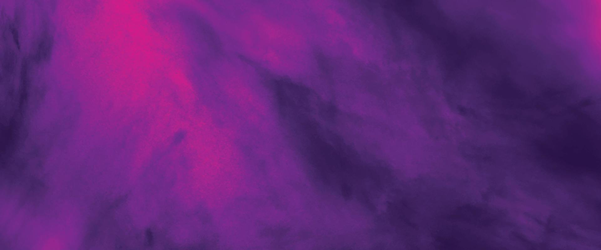 kleurrijk Purper en roze rook. magenta waterverf textuur. abstract kosmisch fuchsia neon papier getextureerd. canvas voor modern creatief ontwerp. helder licht roze inkt waterverf Aan zwart achtergrond. vector