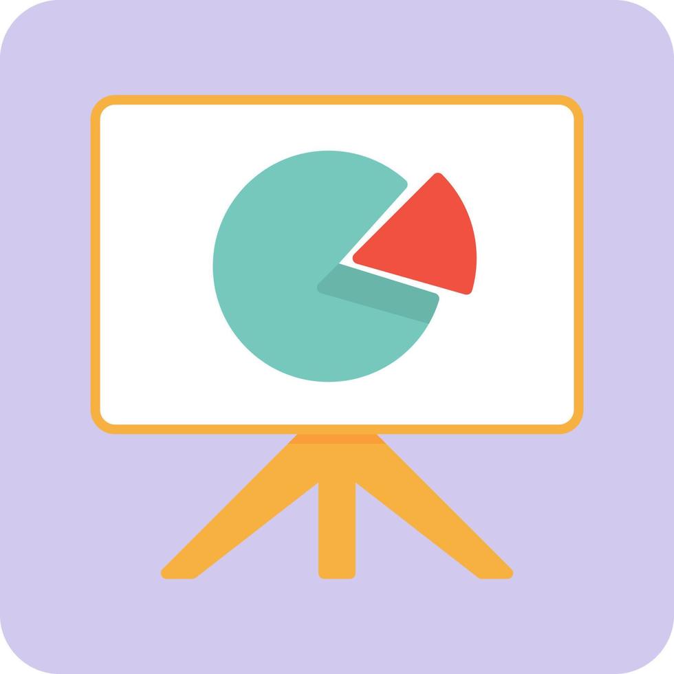 cirkeldiagram vector pictogram