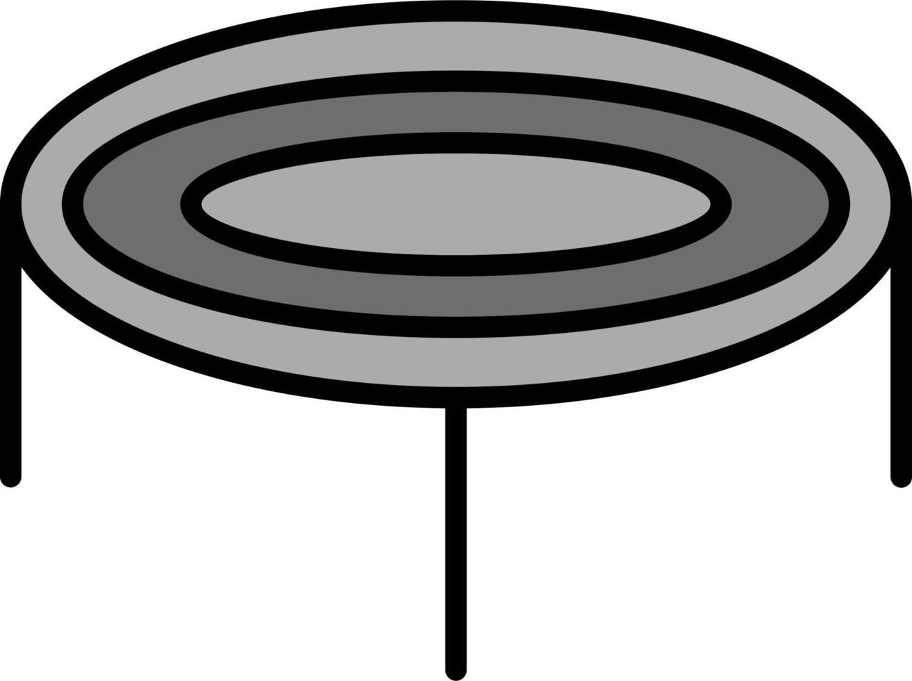 trampoline vector icoon