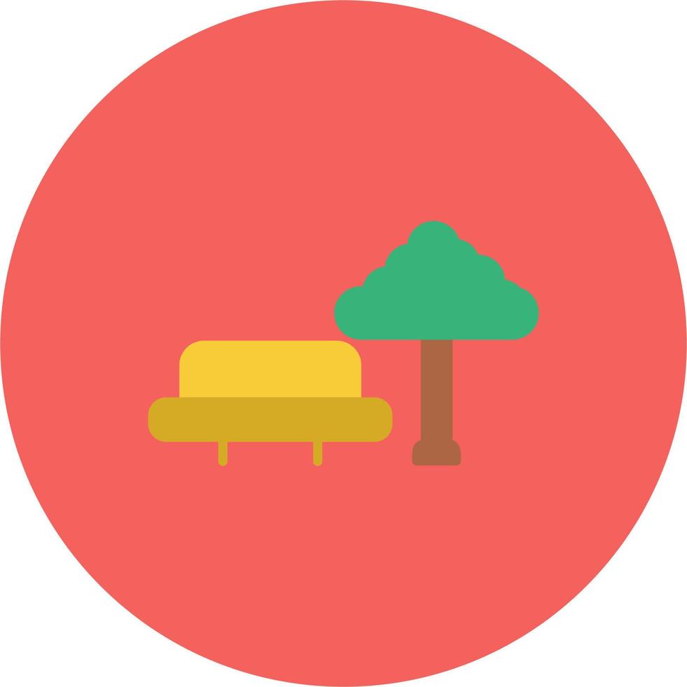 park vector pictogram