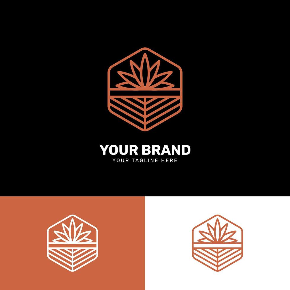 gemakkelijk minimalistische modern uniek logo ontwerp vector