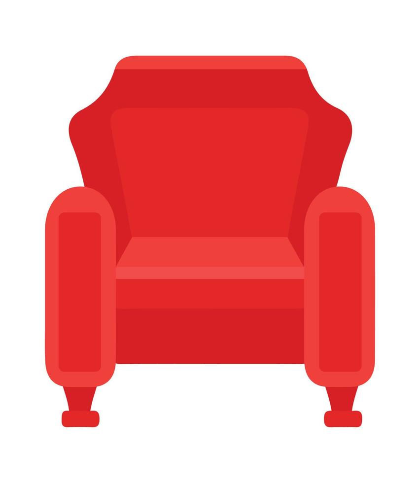 vector illustratie van fauteuil