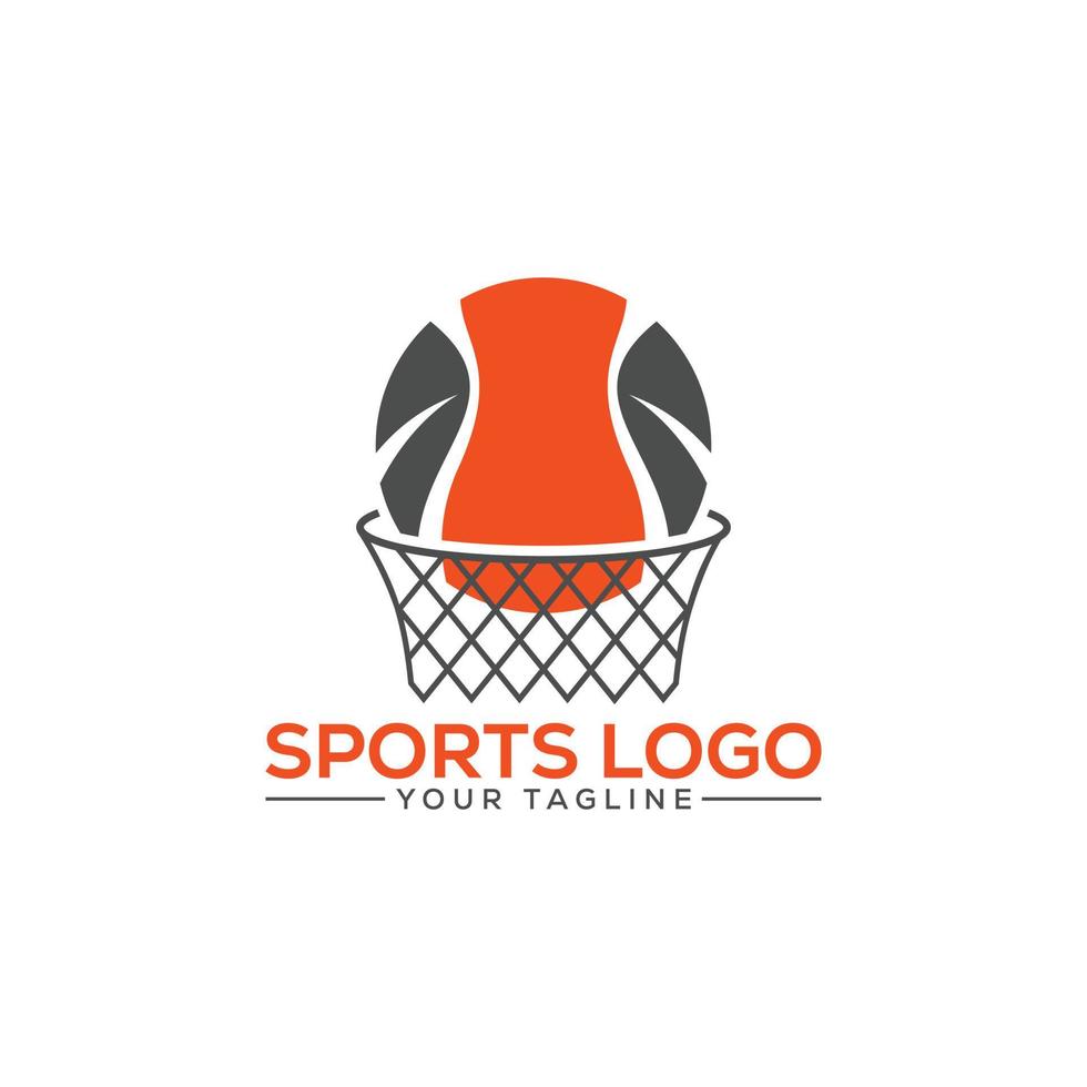 basketbal logo vector illustratie voor sport-