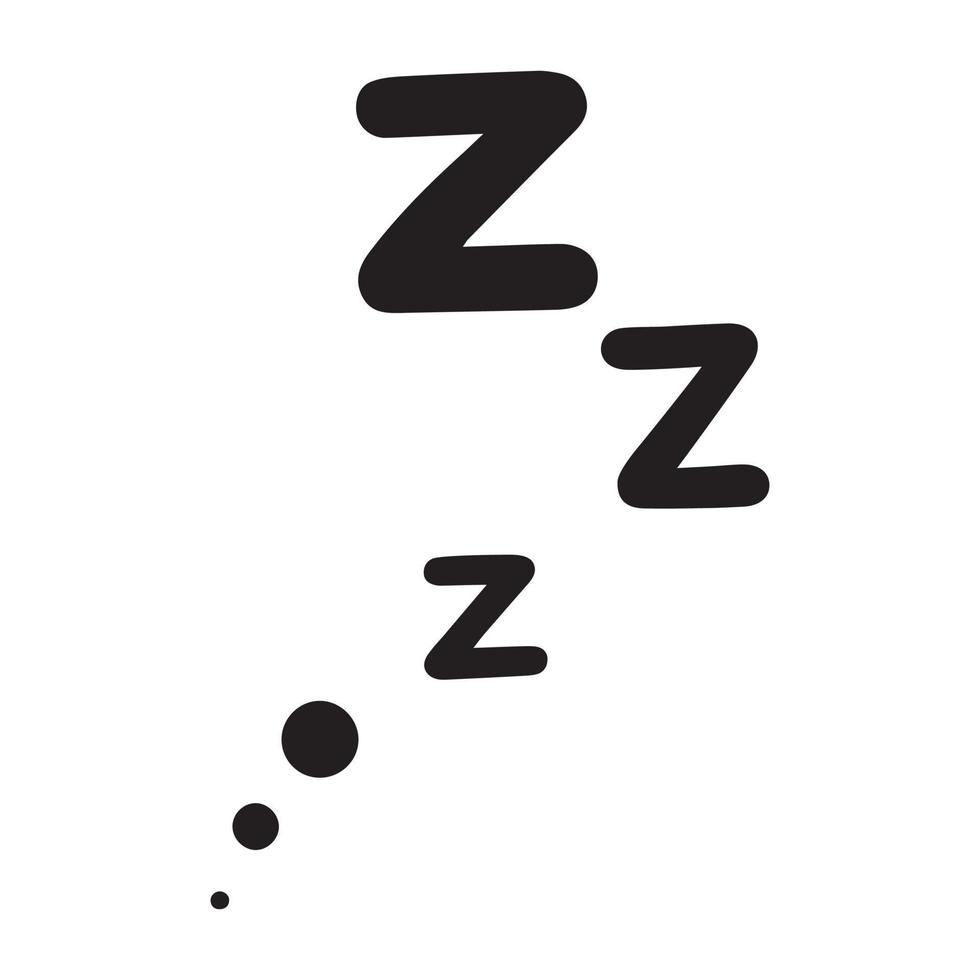 zzz slaap icoon. vector