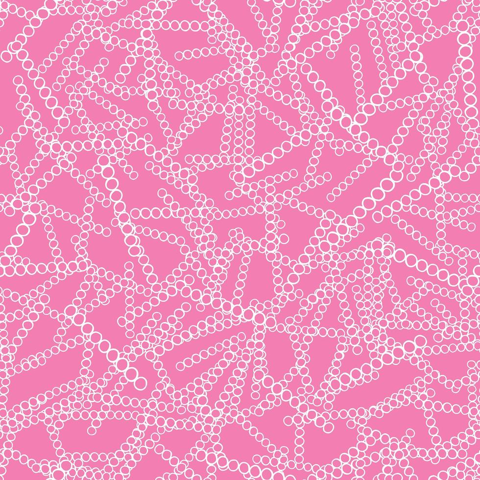 vector naadloze structuurpatroon als achtergrond. hand getrokken, roze, witte kleuren.