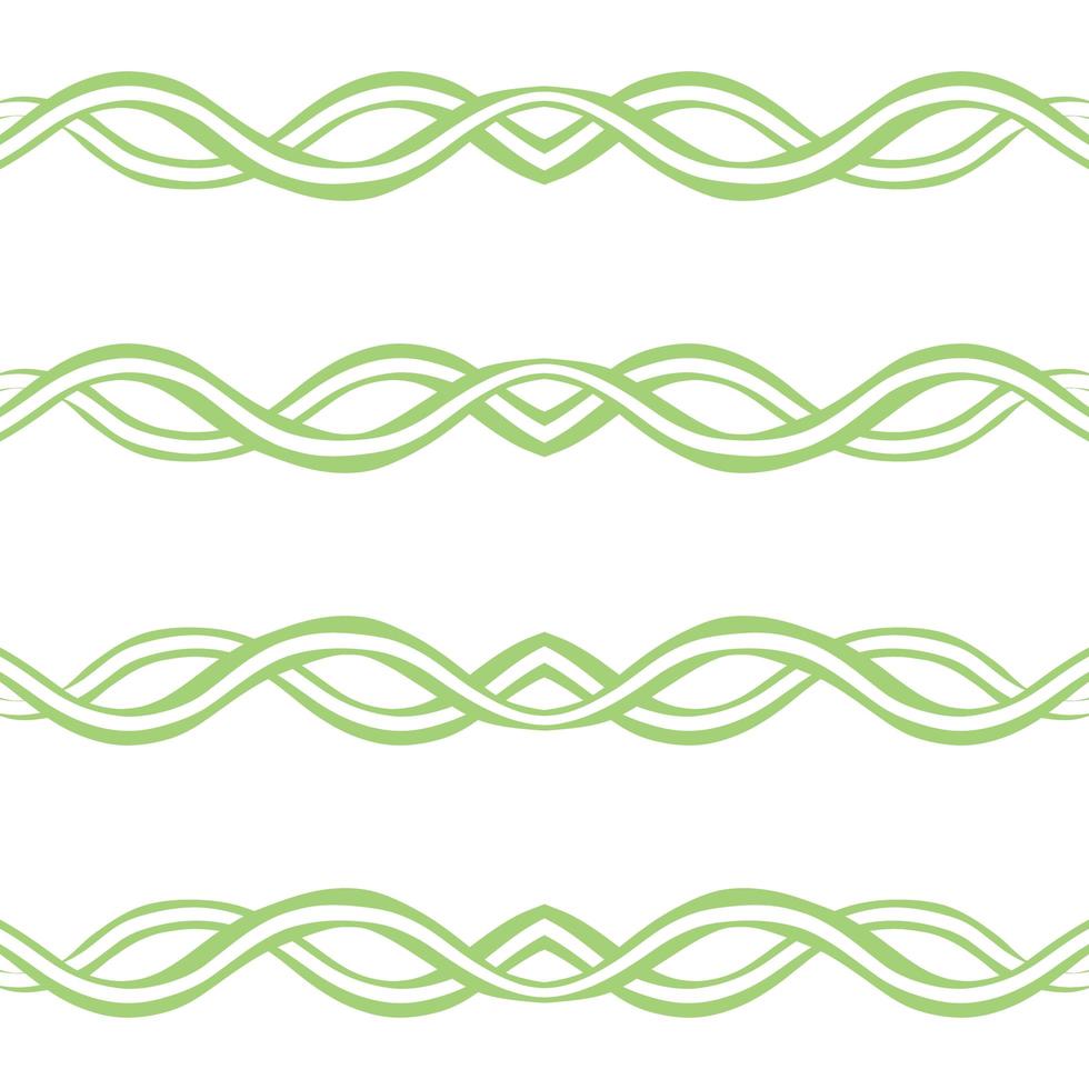 vector naadloze structuurpatroon als achtergrond. hand getrokken, groene, witte kleuren.