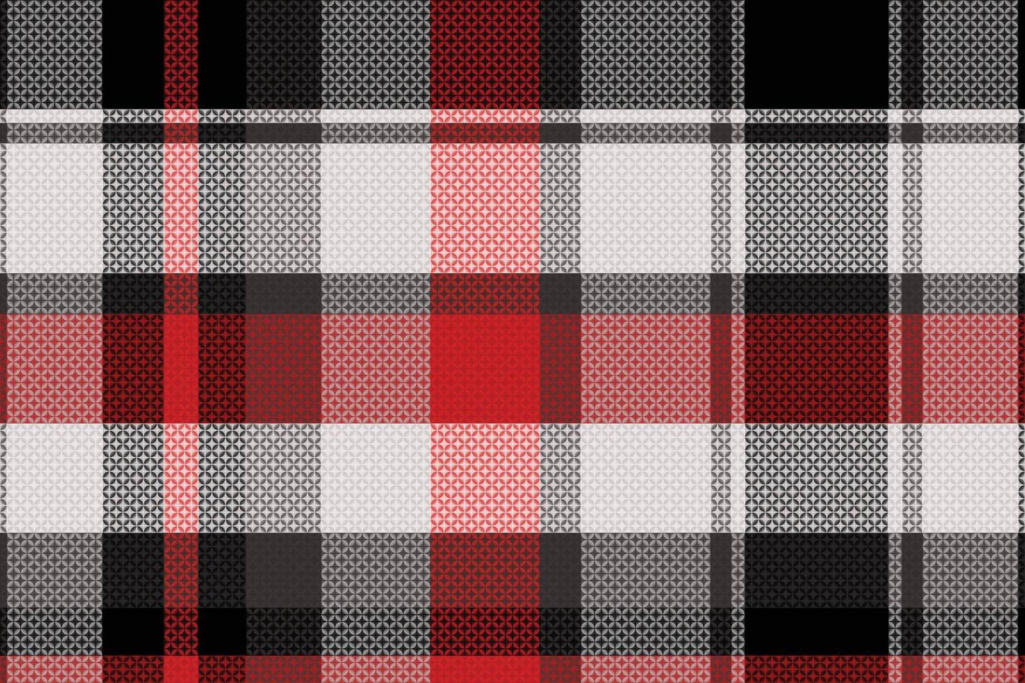 Schotse ruit plaid patroon met donker kleur. vector