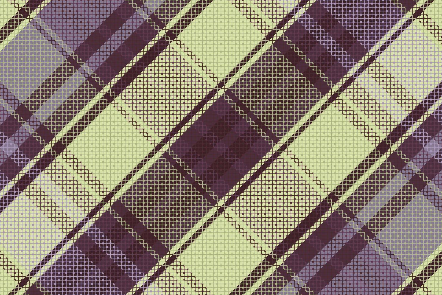 Schotse ruit plaid patroon met donker kleur. vector