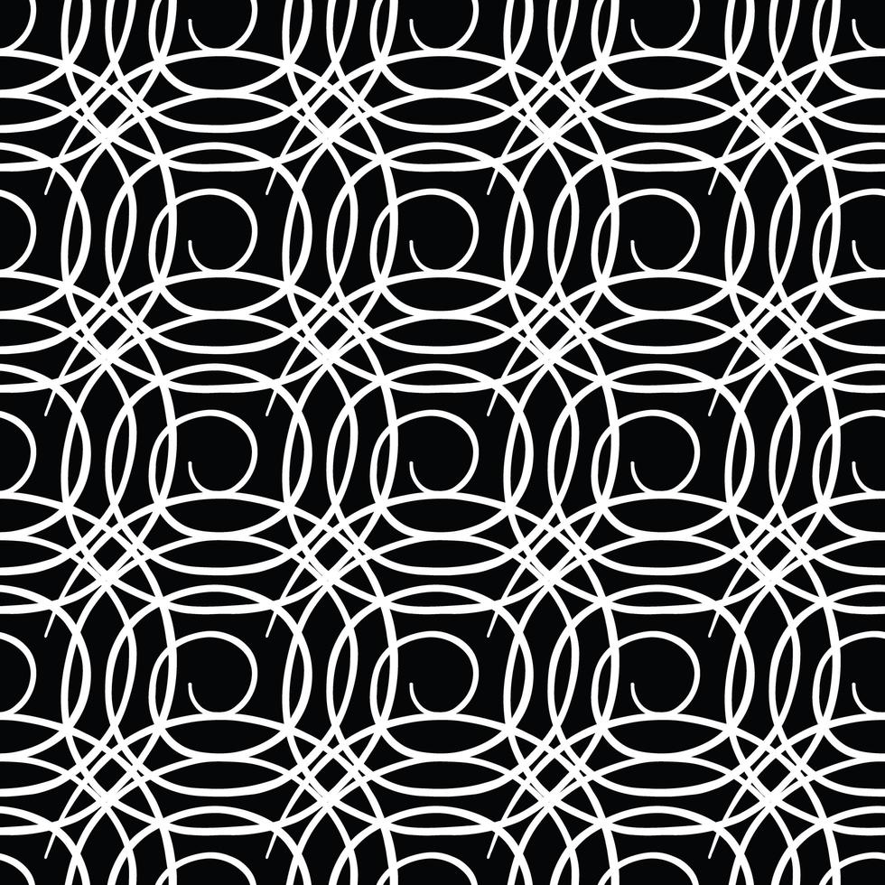 vector naadloze structuurpatroon als achtergrond. hand getrokken, zwarte, witte kleuren.