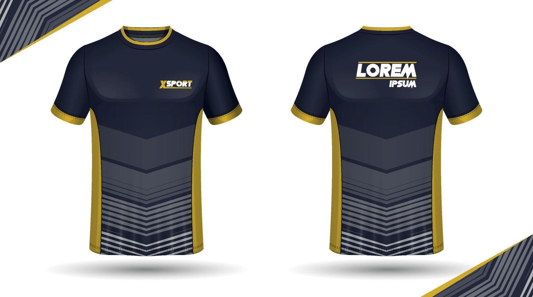 voetbal Jersey ontwerp voor sublimatie, sport t overhemd ontwerp vector