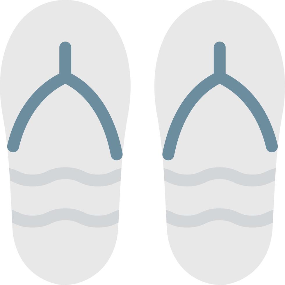 flip flop vectorillustratie op een background.premium kwaliteit symbolen.vector iconen voor concept en grafisch ontwerp. vector