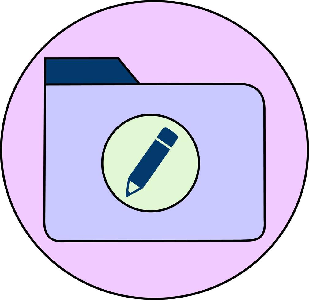 potlood icoon symbool vector
