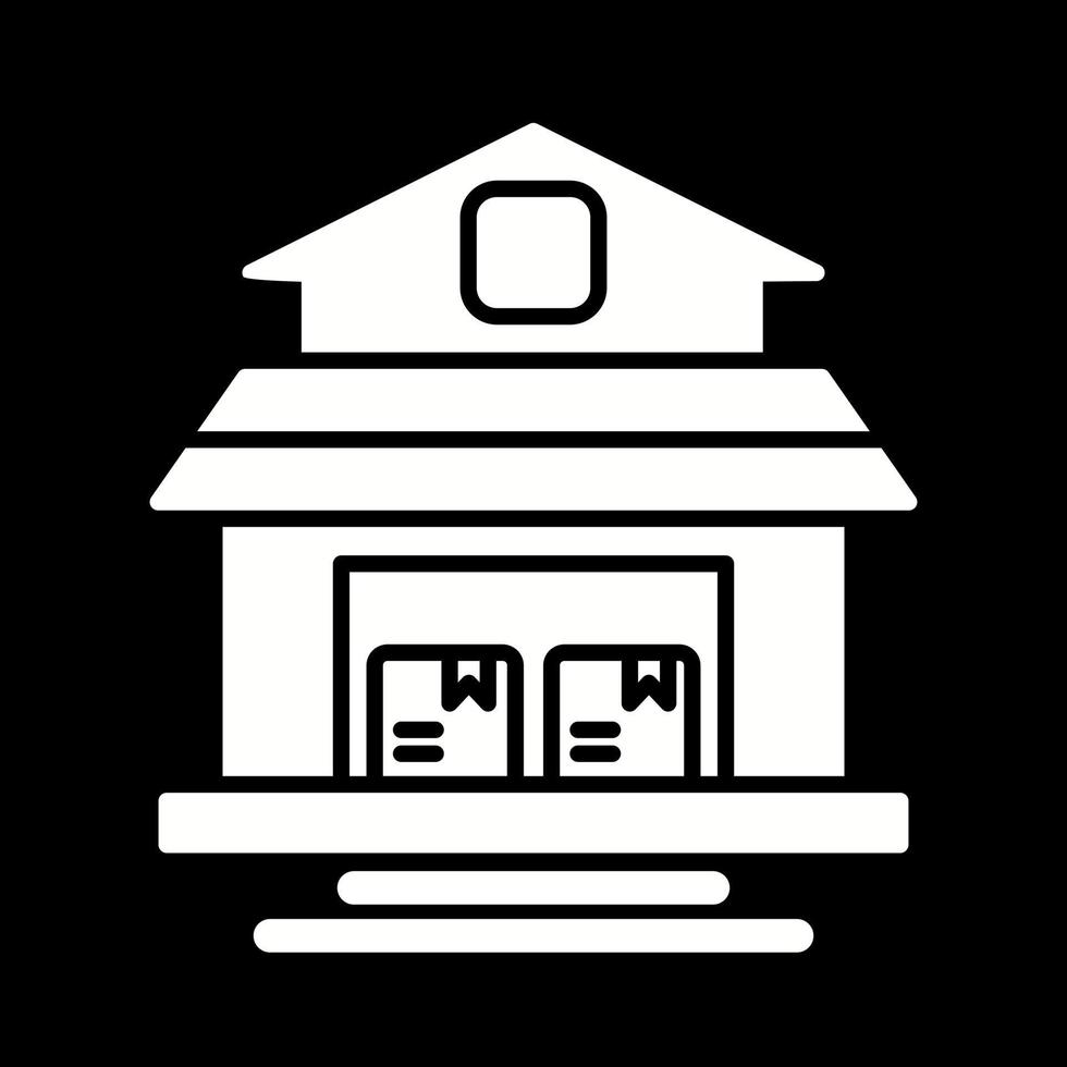 magazijn vector pictogram