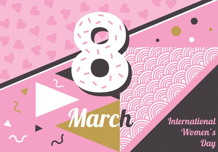 International Women's Day Vector Design