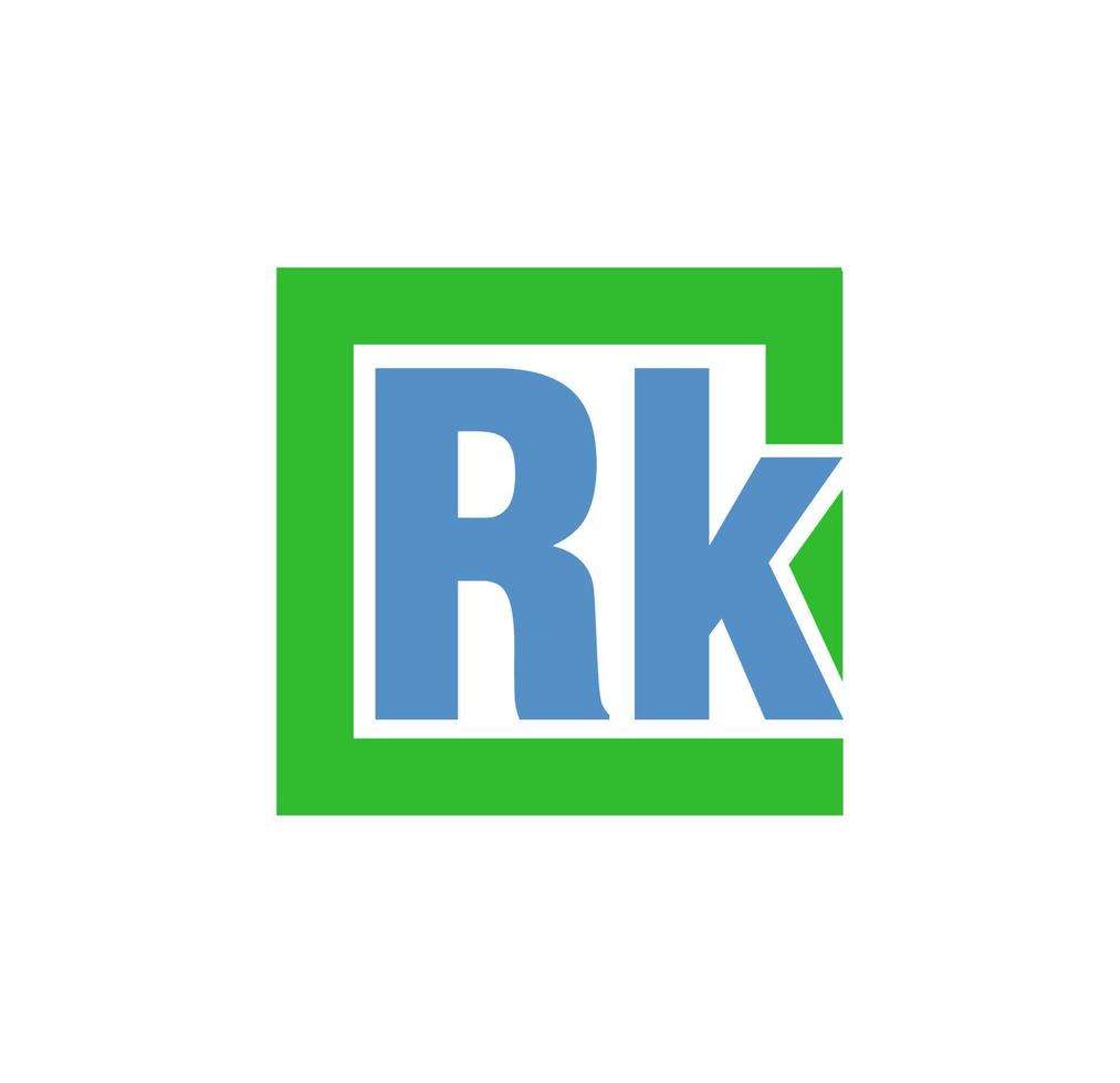 rk bedrijf logo vector