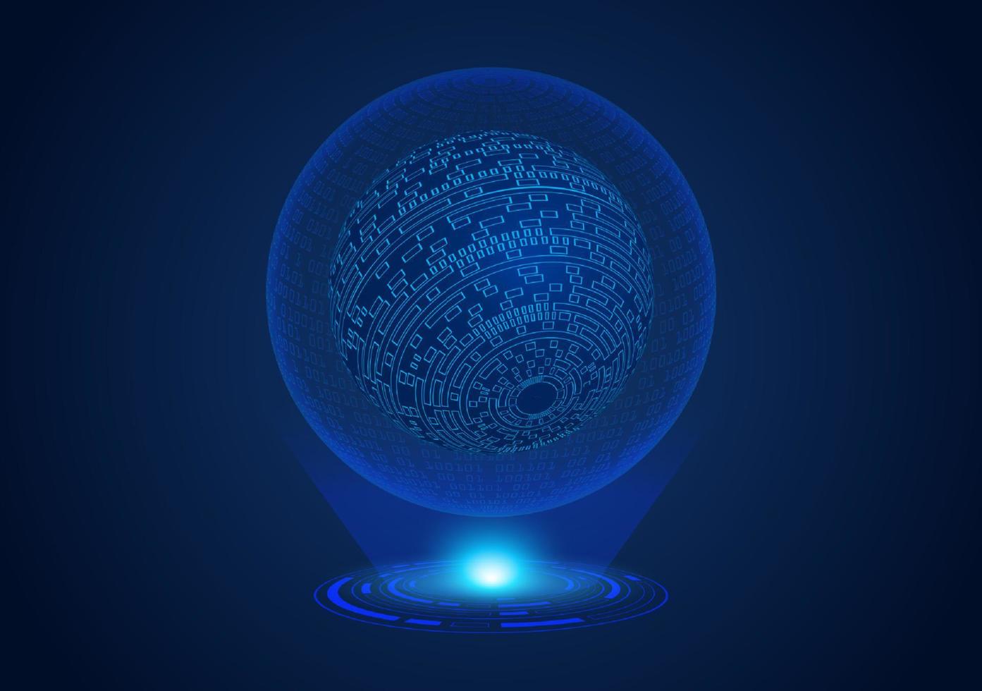 blauw modern holografische hangslot vector