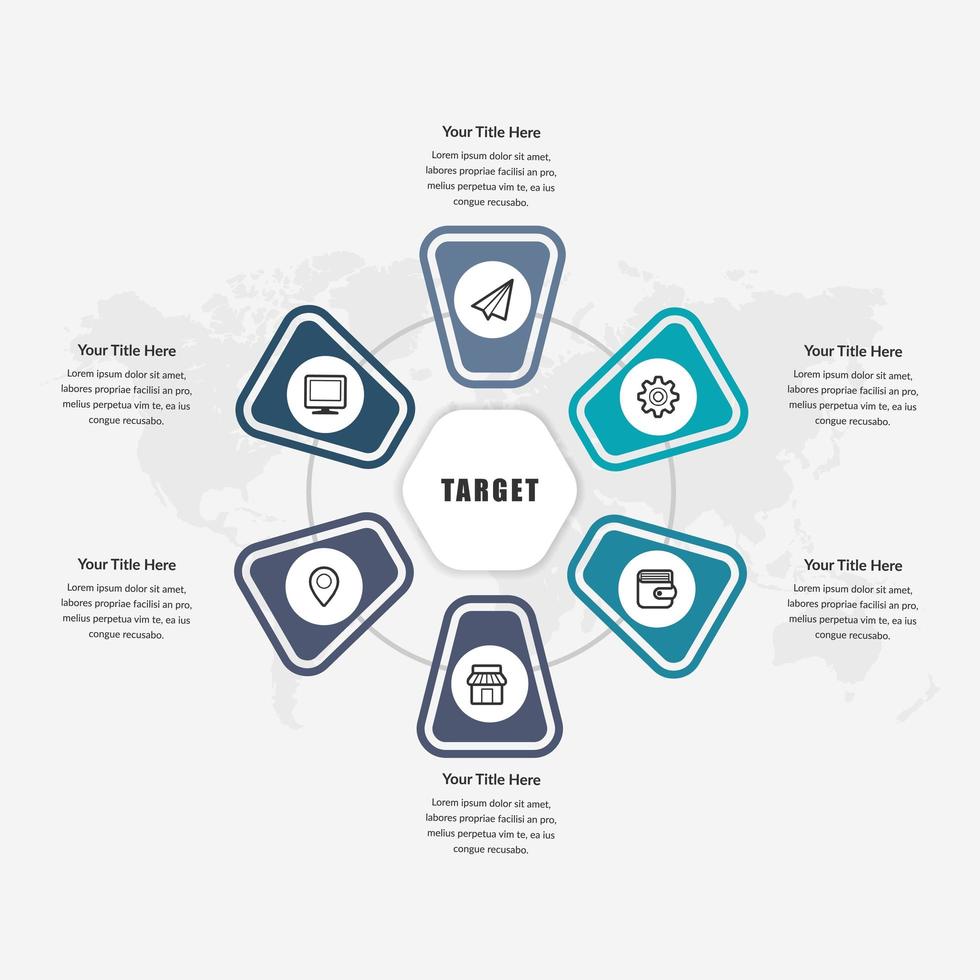 zakelijke infographic element vector ontwerp