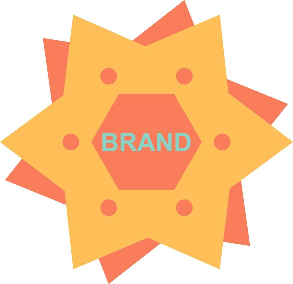 ster branding merk logo vorm vlak kleur icoon vector icoon banier sjabloon