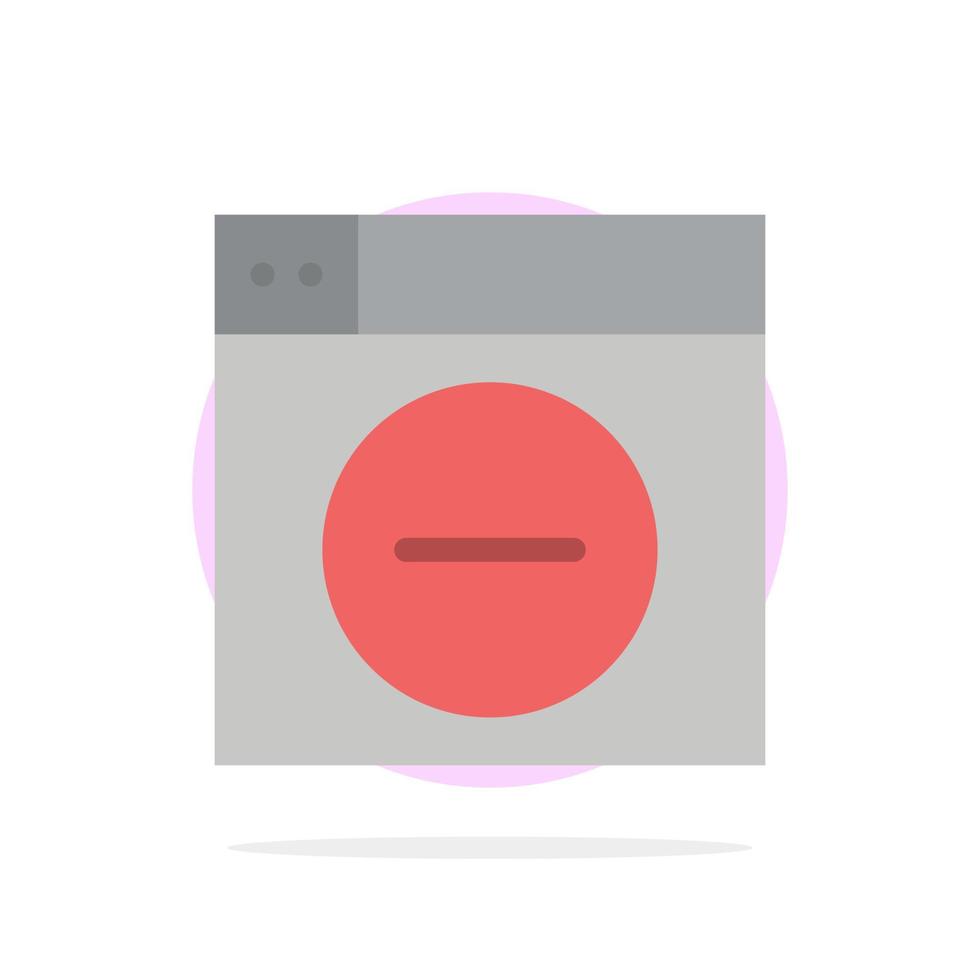 web ontwerp minder minimaliseren abstract cirkel achtergrond vlak kleur icoon vector