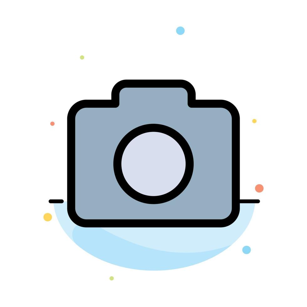 instagram camera beeld abstract vlak kleur icoon sjabloon vector