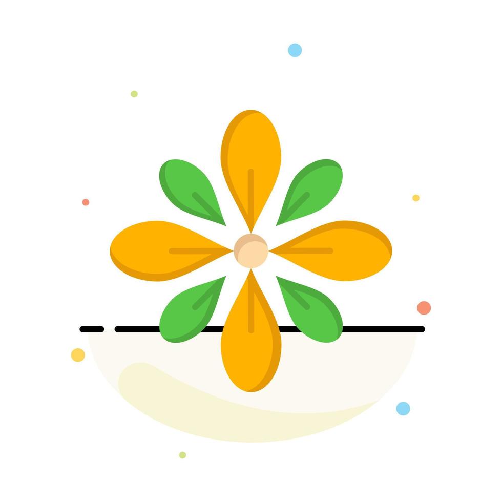 vieren versieren decoratie diwali Hindoe holi bedrijf logo sjabloon vlak kleur vector