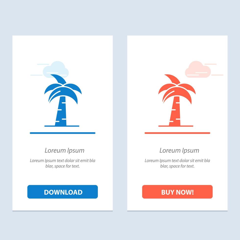 cultuur globaal Indië Indisch palm boom Sri Lanka boom blauw en rood downloaden en kopen nu web widget kaart sjabloon vector