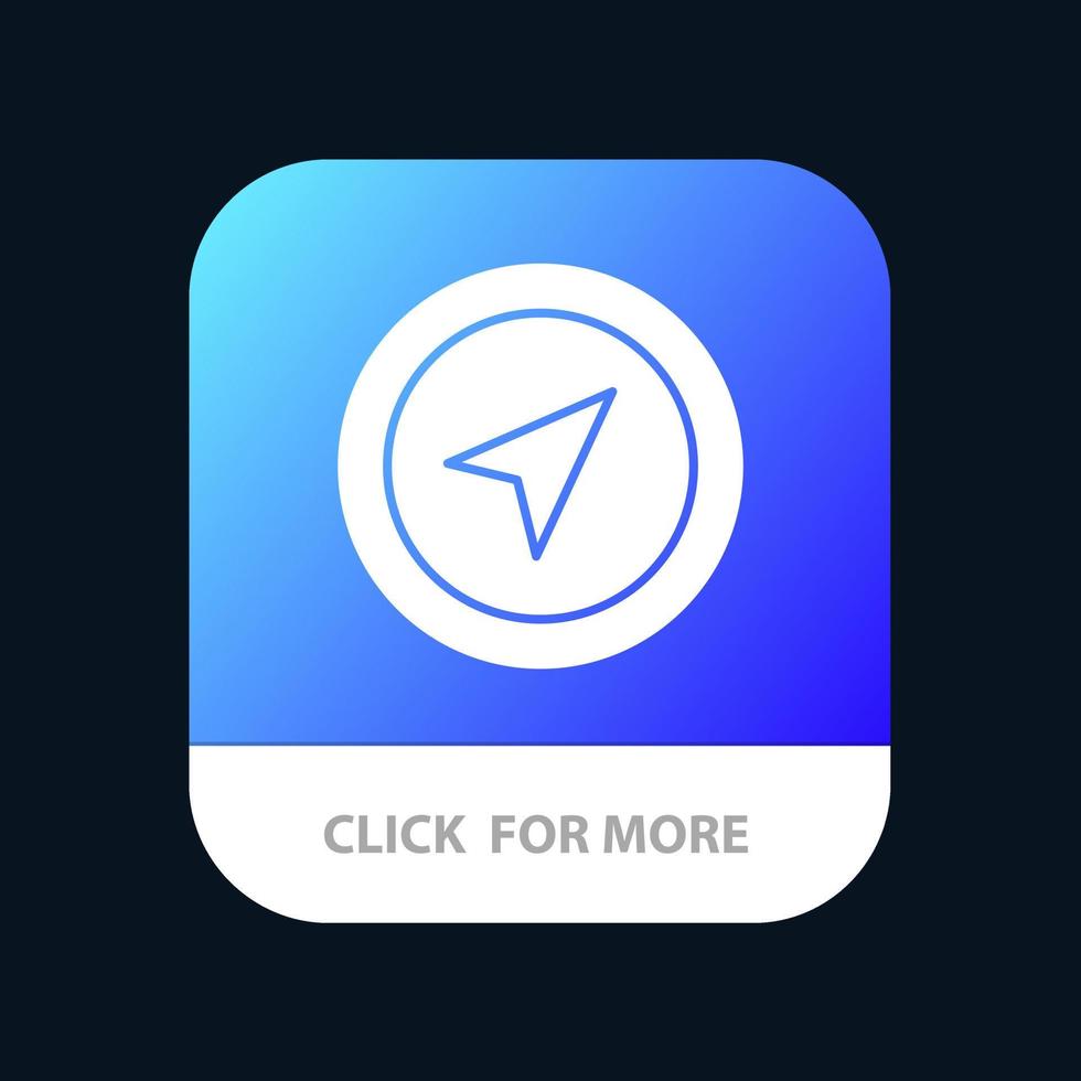 plaats kaart wijzer pin mobiel app knop android en iOS glyph versie vector