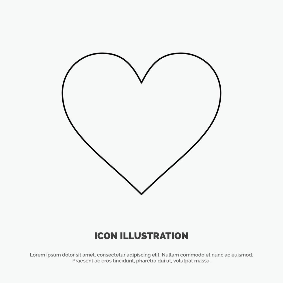 liefde instagram koppel Leuk vinden lijn icoon vector