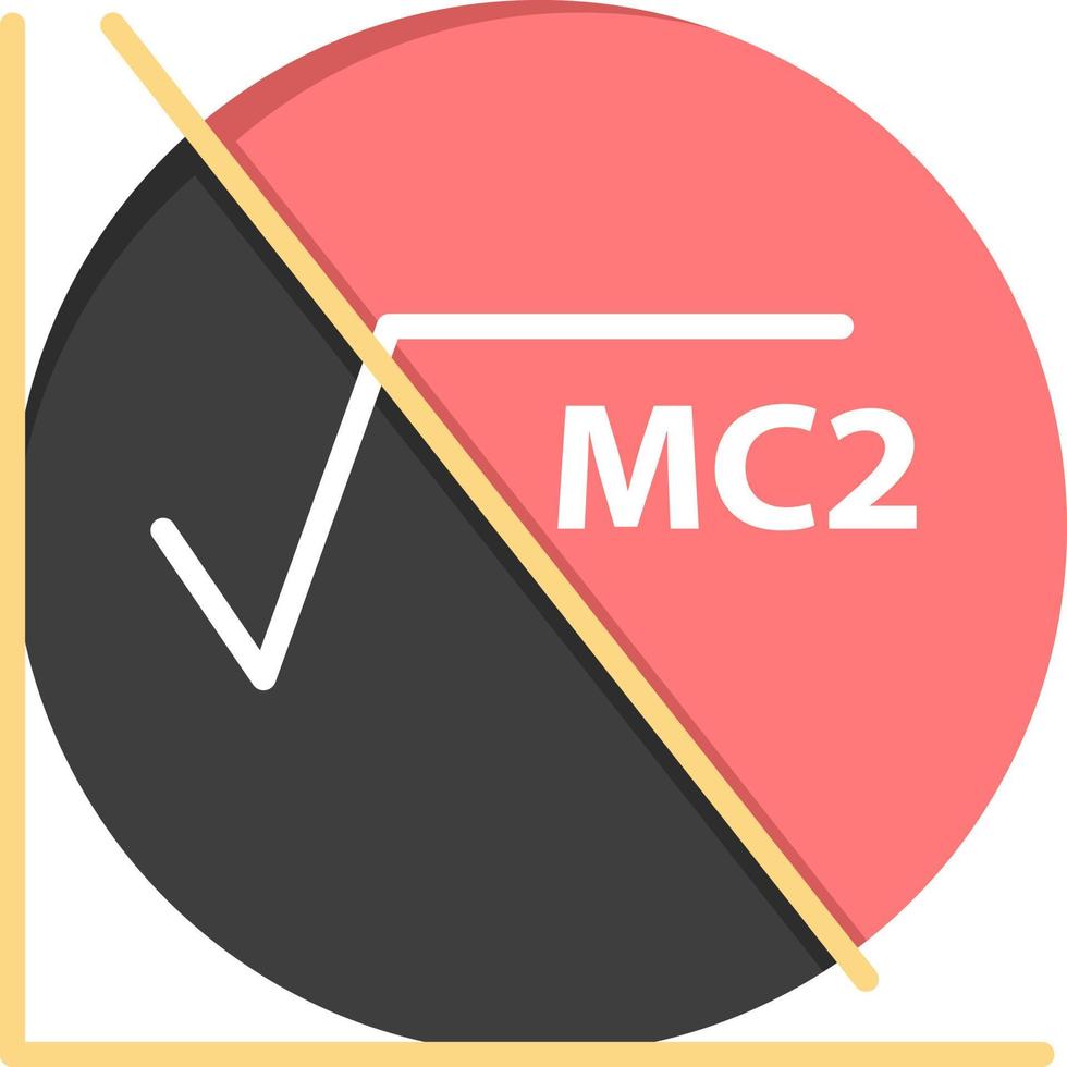 wiskunde formule wiskunde formule onderwijs vlak kleur icoon vector icoon banier sjabloon