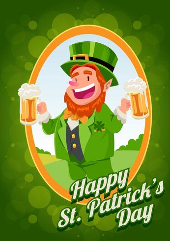 Fijne St Patrick's Day vector