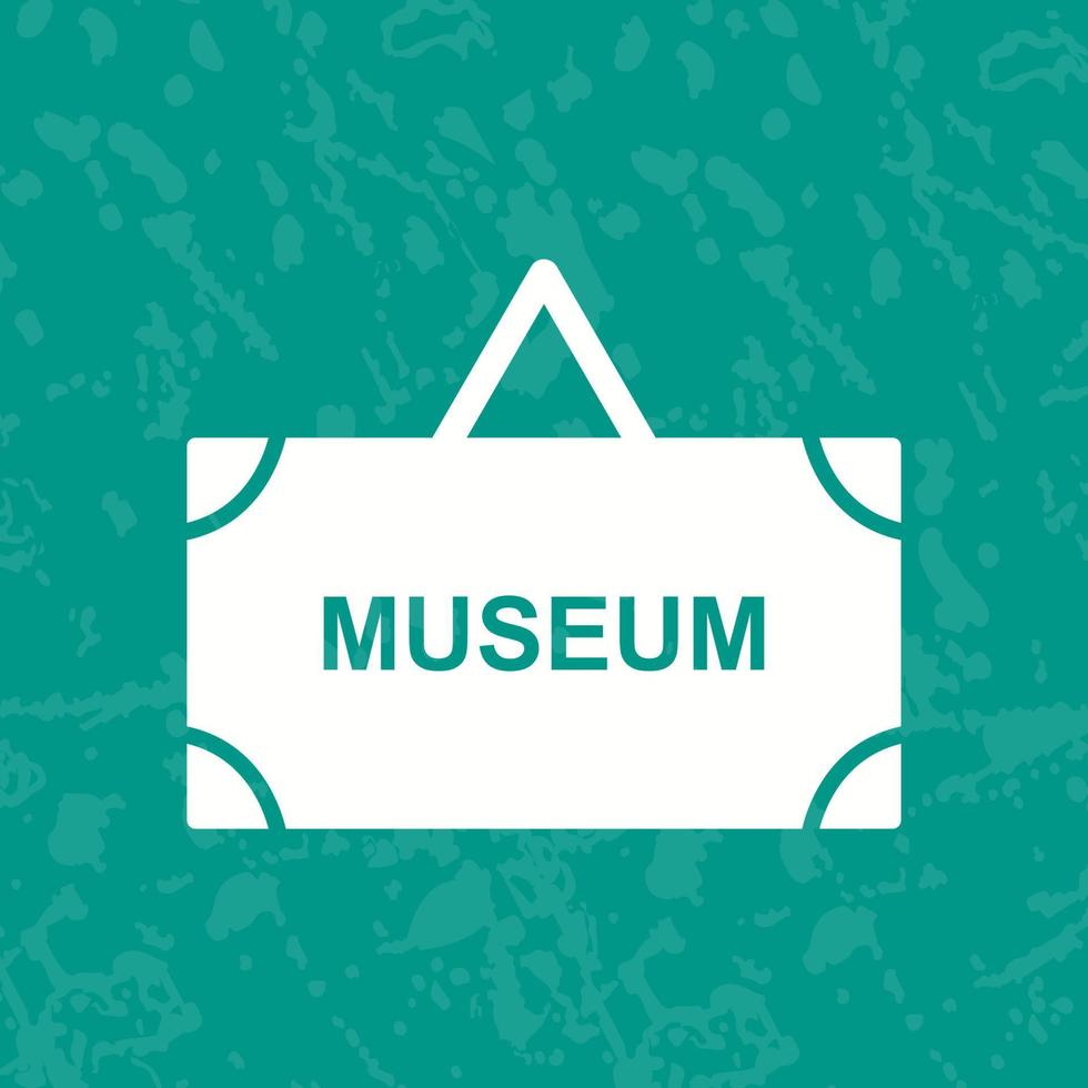 museum label vector icoon