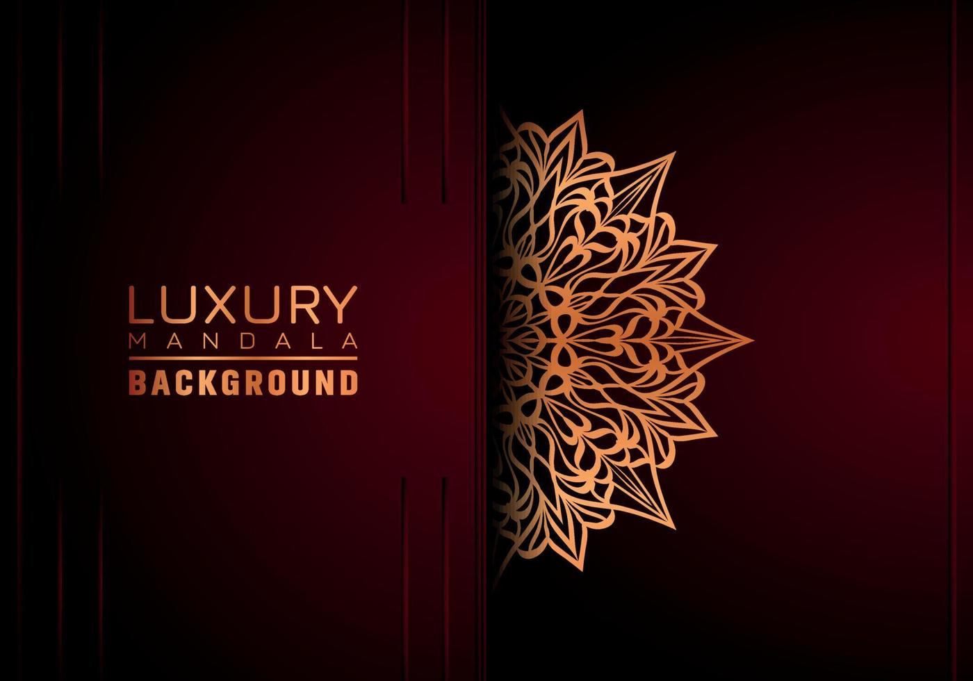 luxe sier- mandala achtergrond, arabesk stijl vector