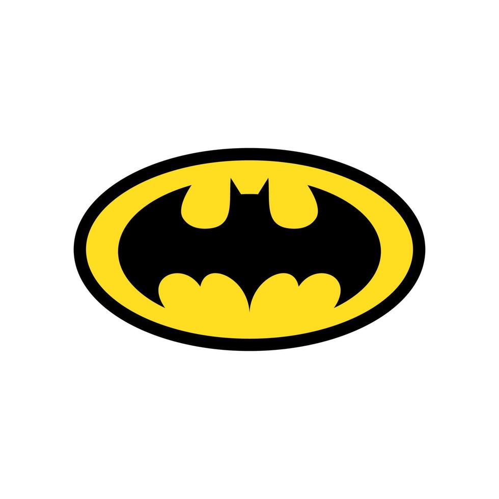 Batman logo vector, Batman icoon vrij vector