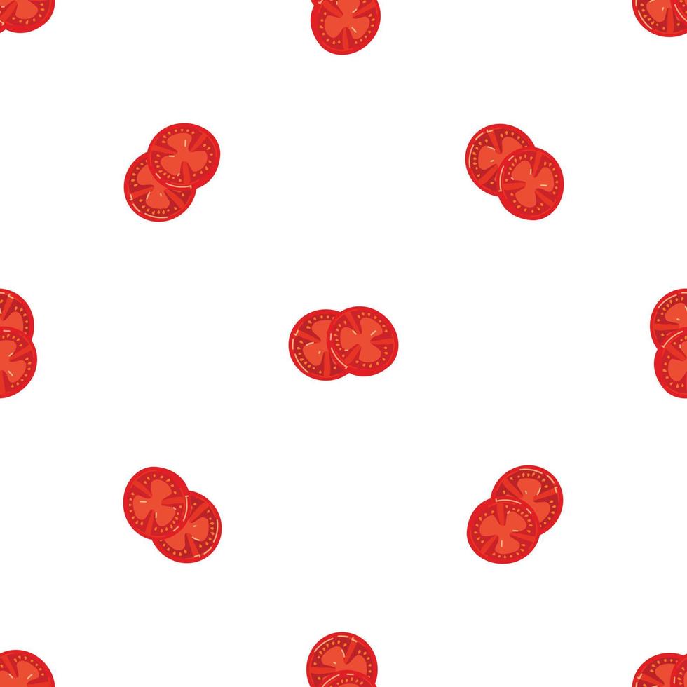 hamburger tomaat patroon naadloos vector