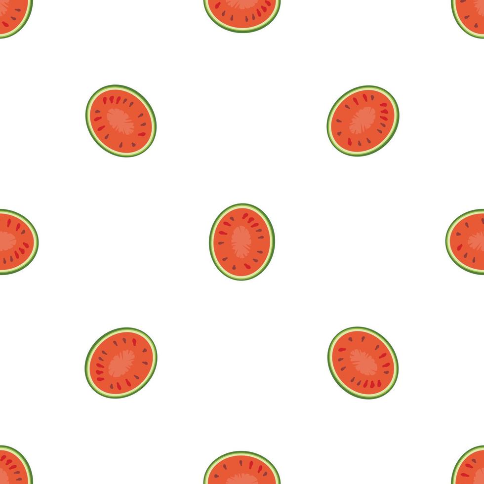 top visie watermeloen patroon naadloos vector